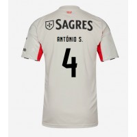 Moški Nogometni dresi Benfica Antonio Silva #4 Gostujoči 2025-26 Kratek Rokav